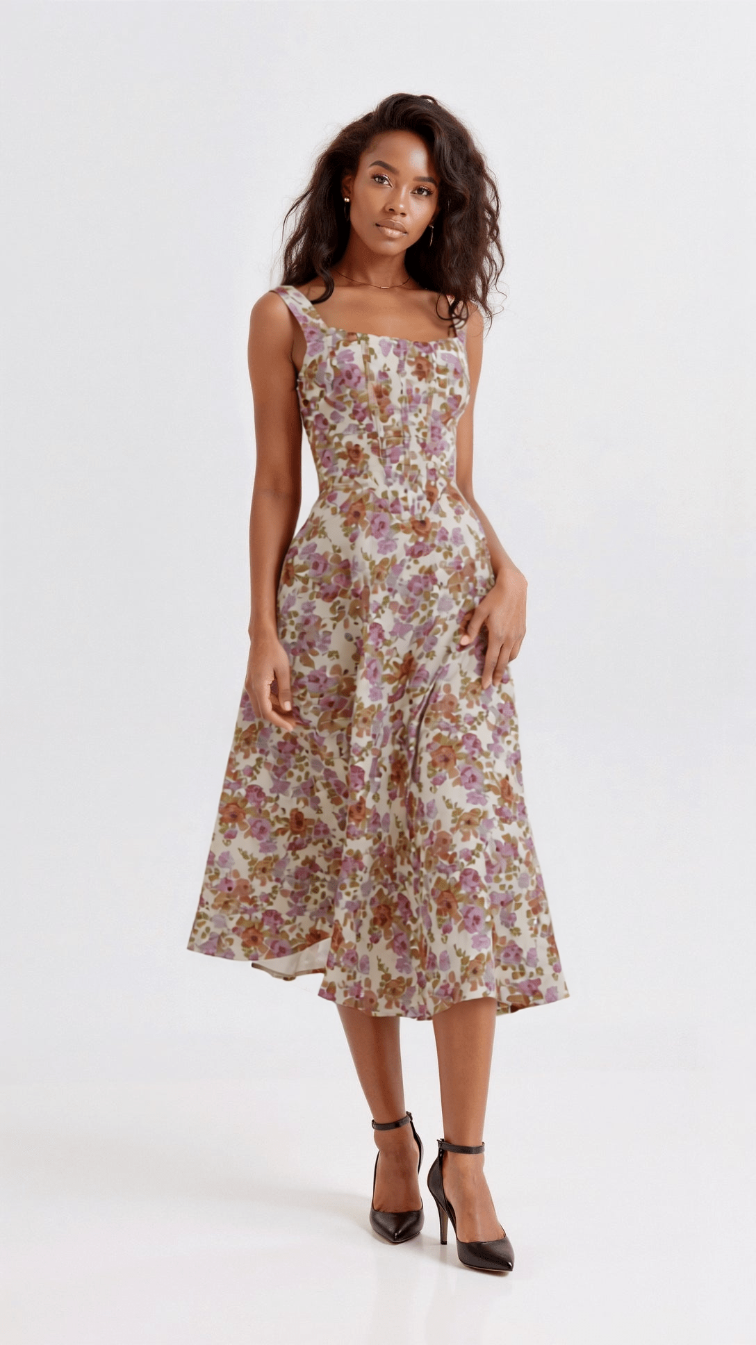 Midi-Length Dahlia Sundress