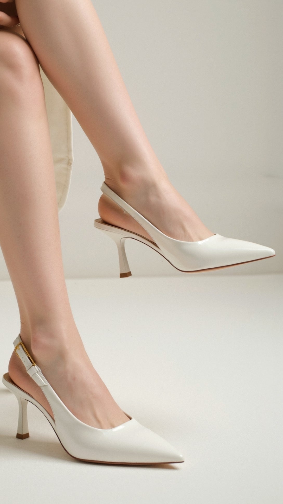 Elizabeth Low Slingback Court Shoes