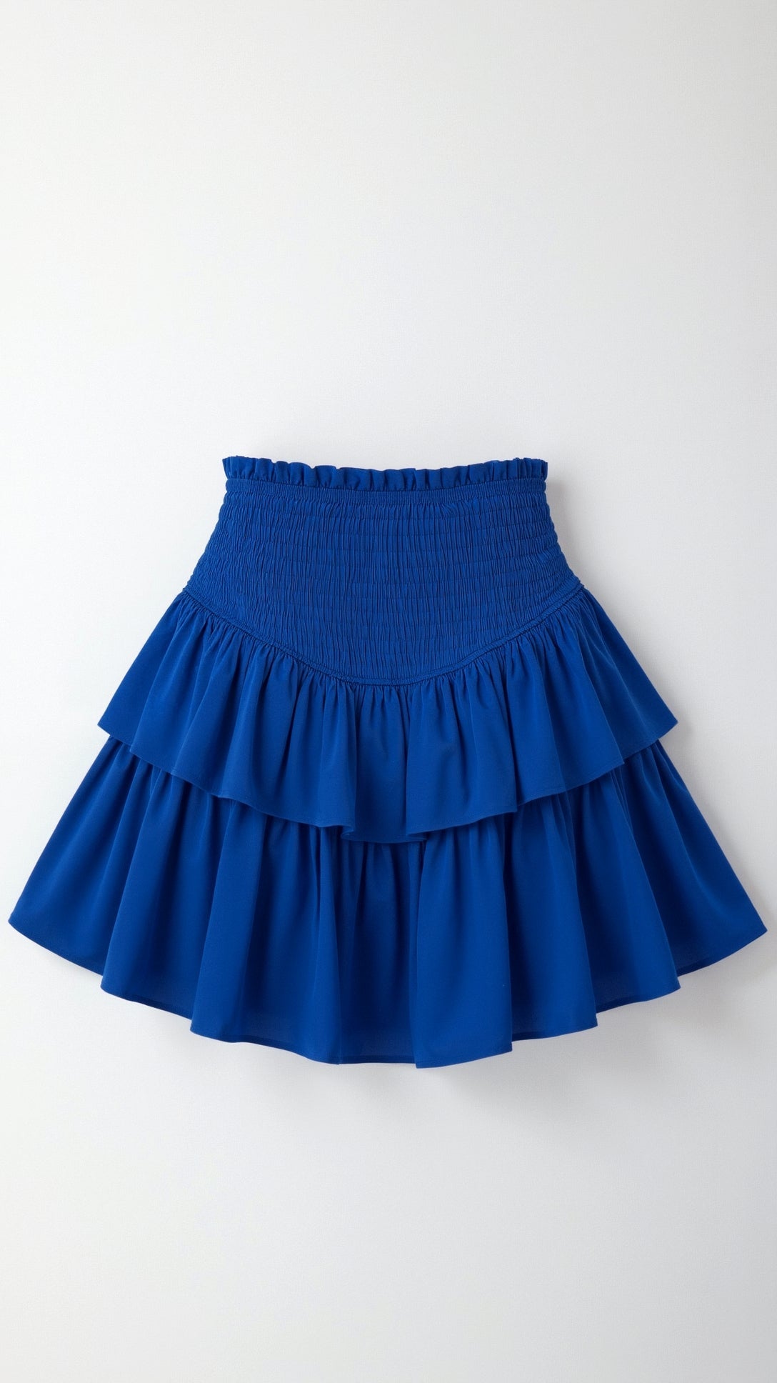 Graceful Ruffle-Trimmed Skirt