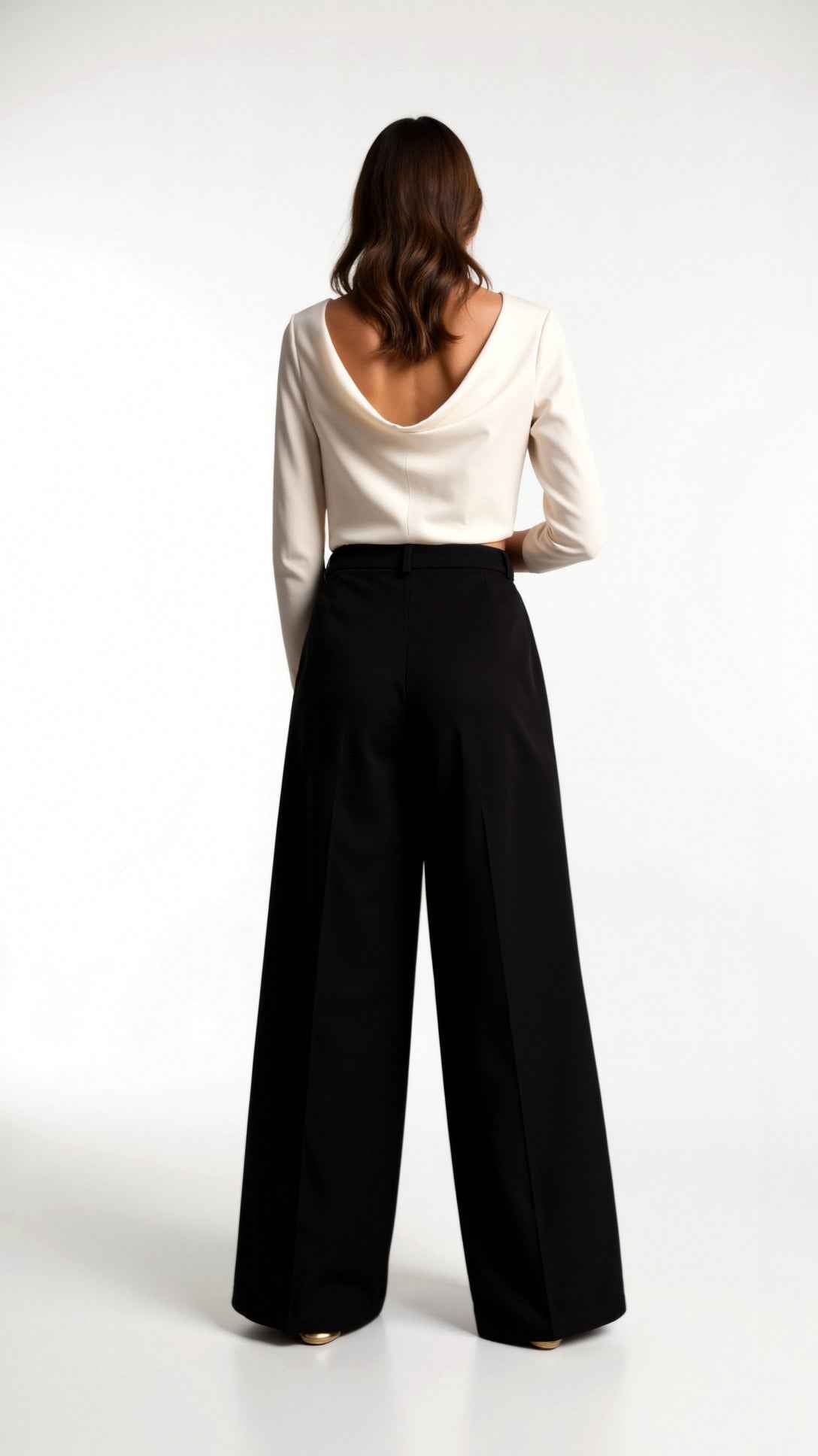 Hazel Flared-Leg Pants