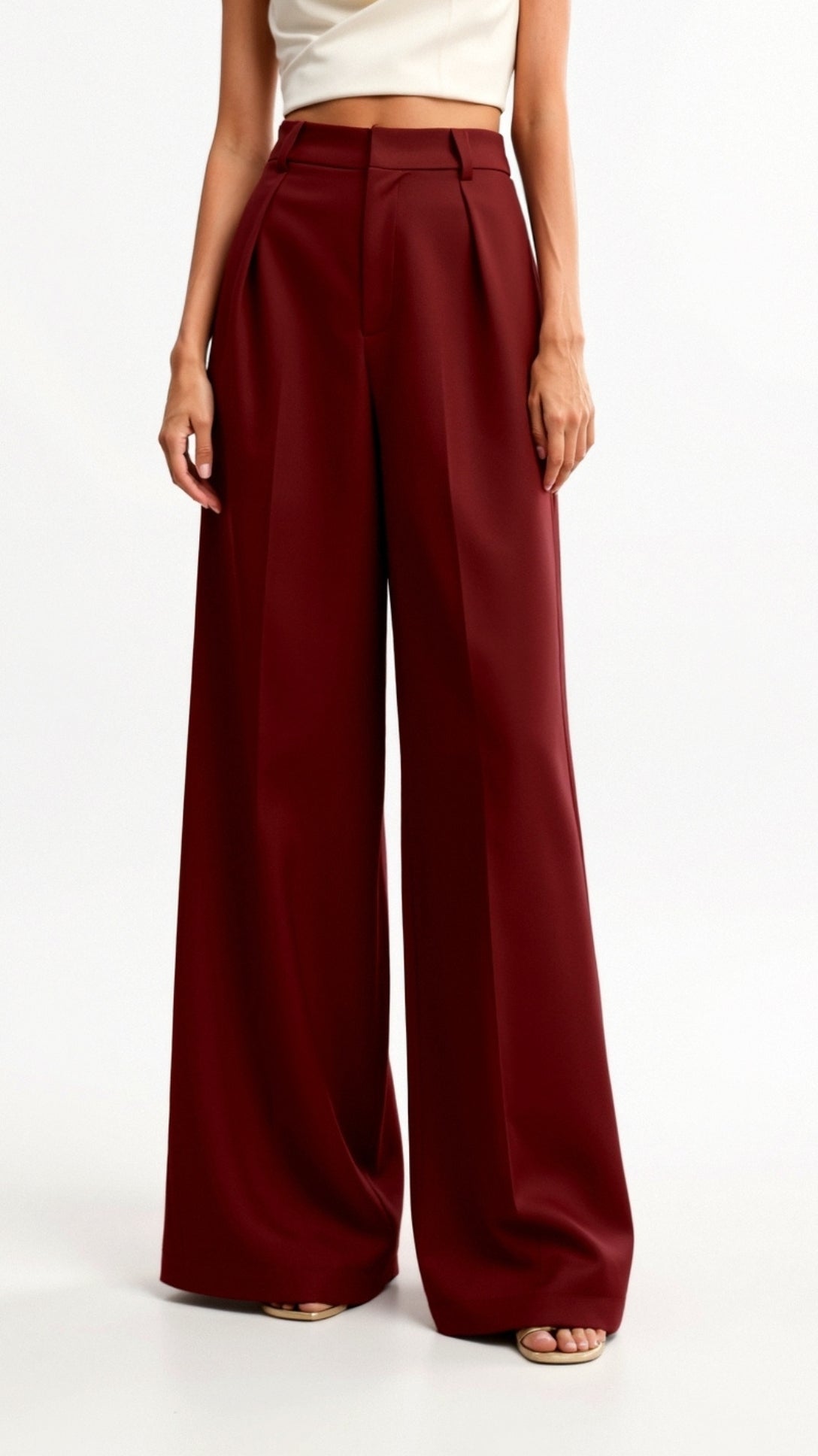 Hazel Flared-Leg Pants