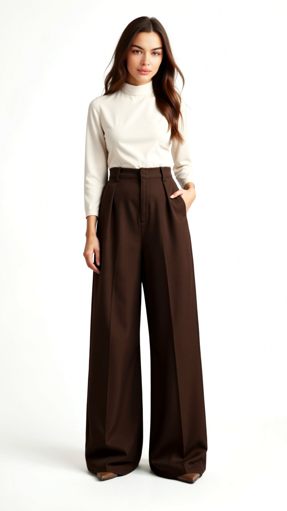Hazel Flared-Leg Pants