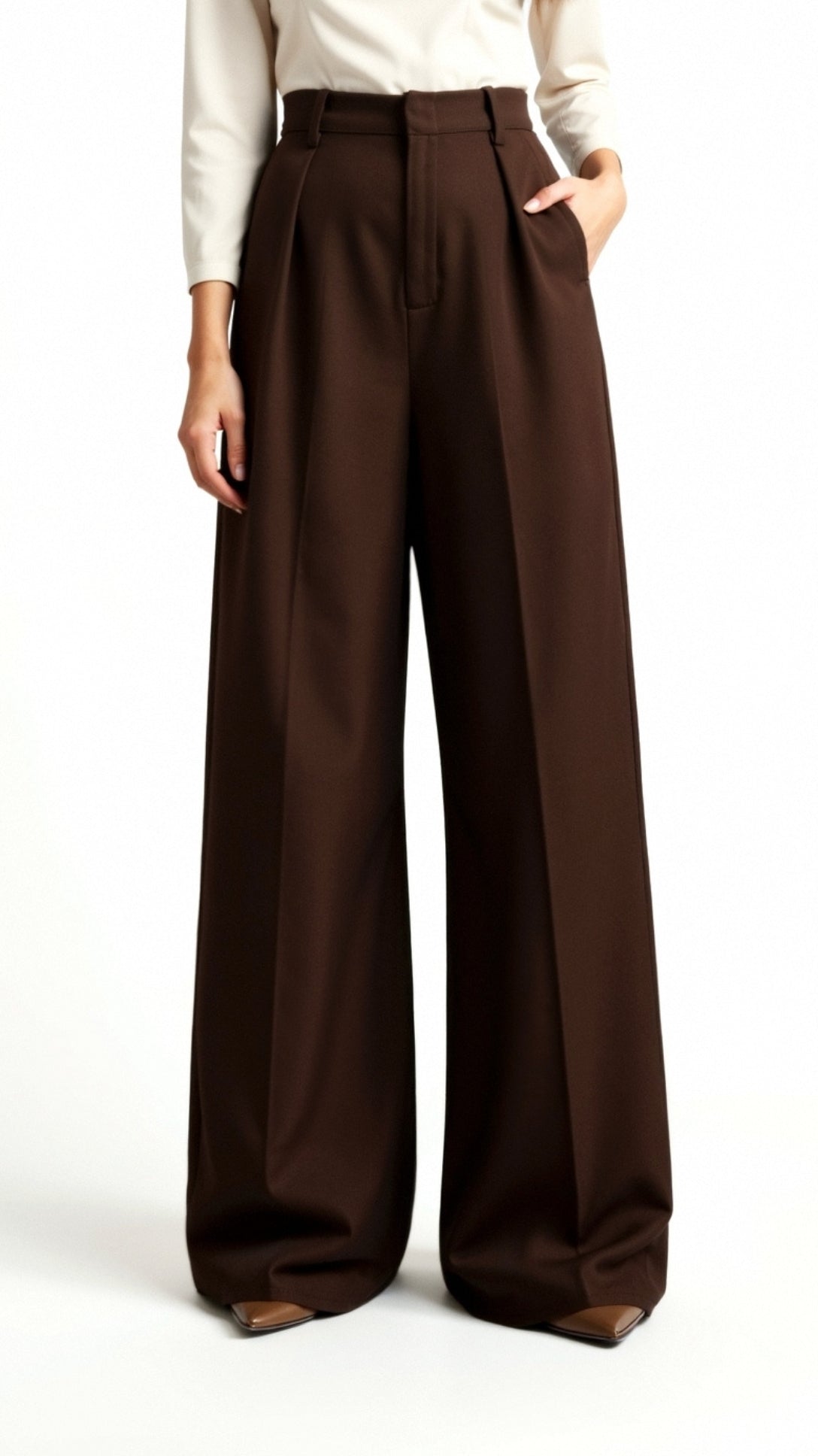 Hazel Flared-Leg Pants