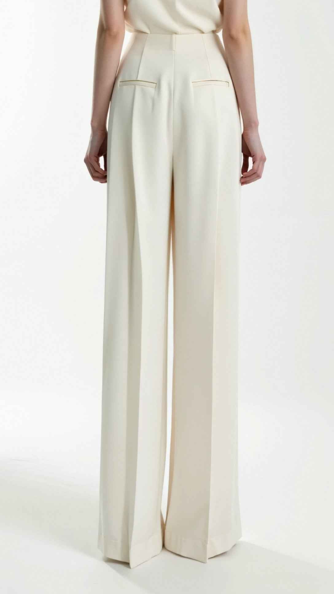 Pleated Iris Trousers