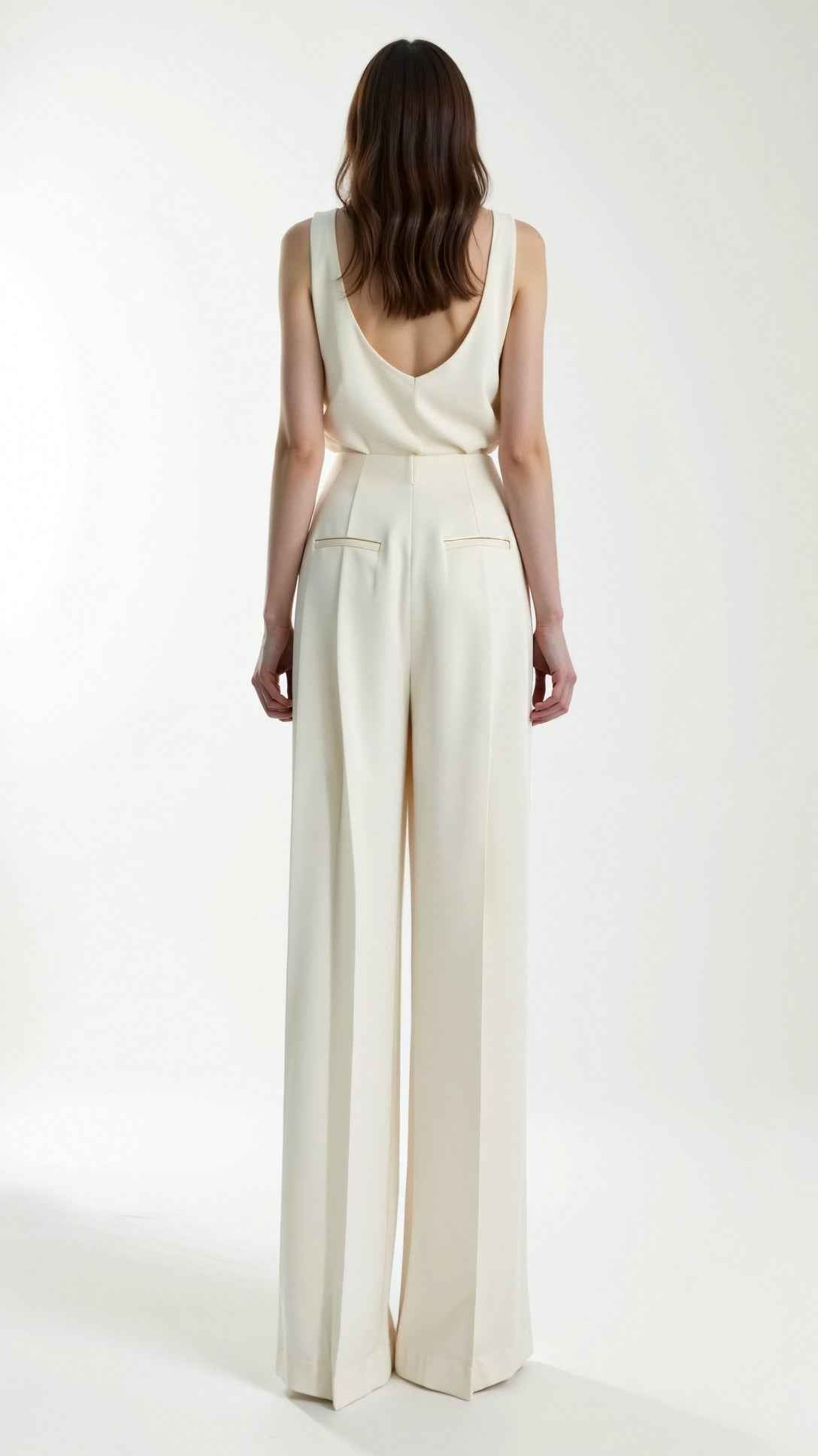 Pleated Iris Trousers