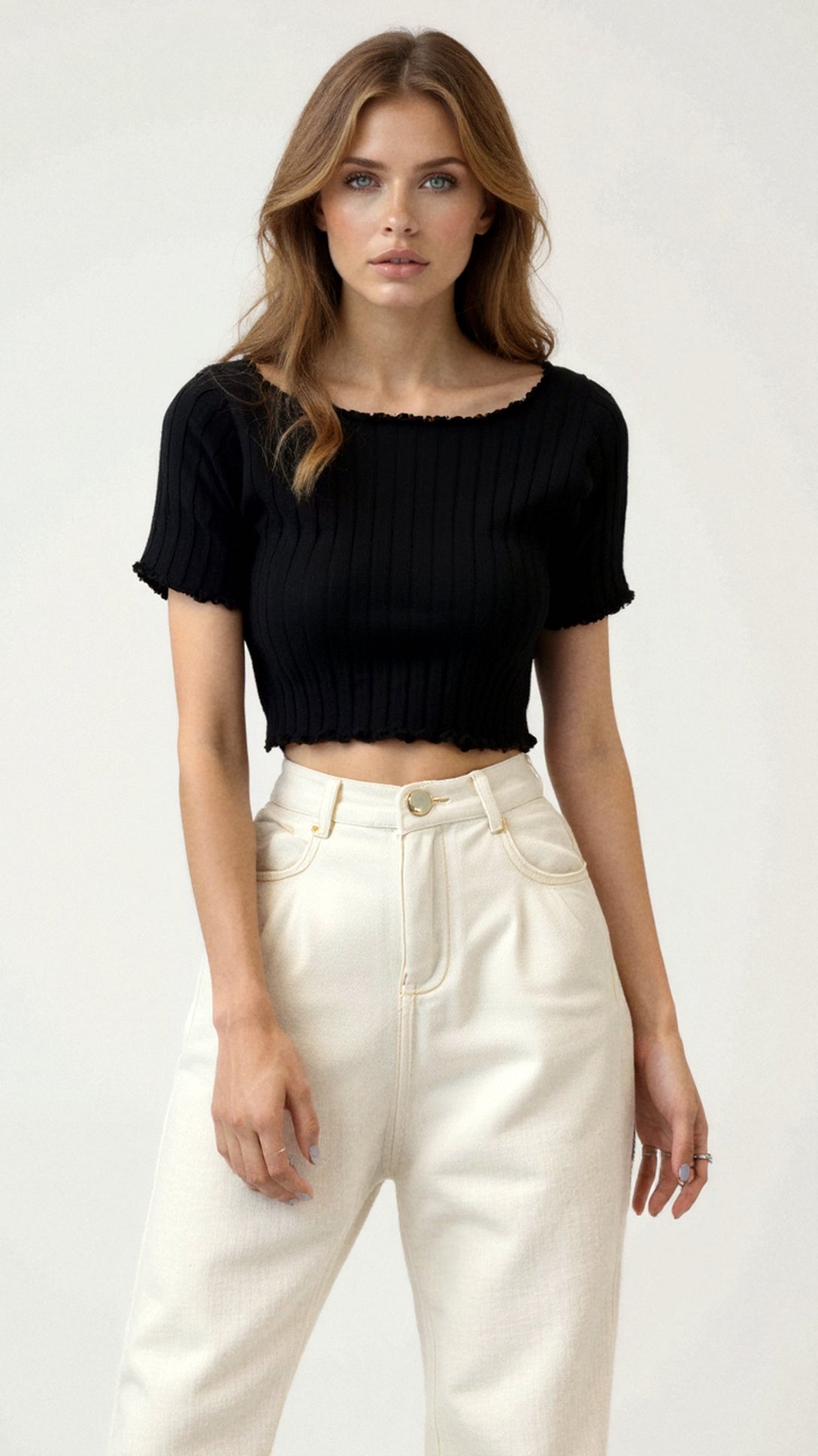 Isabel Short-Sleeve Blouse