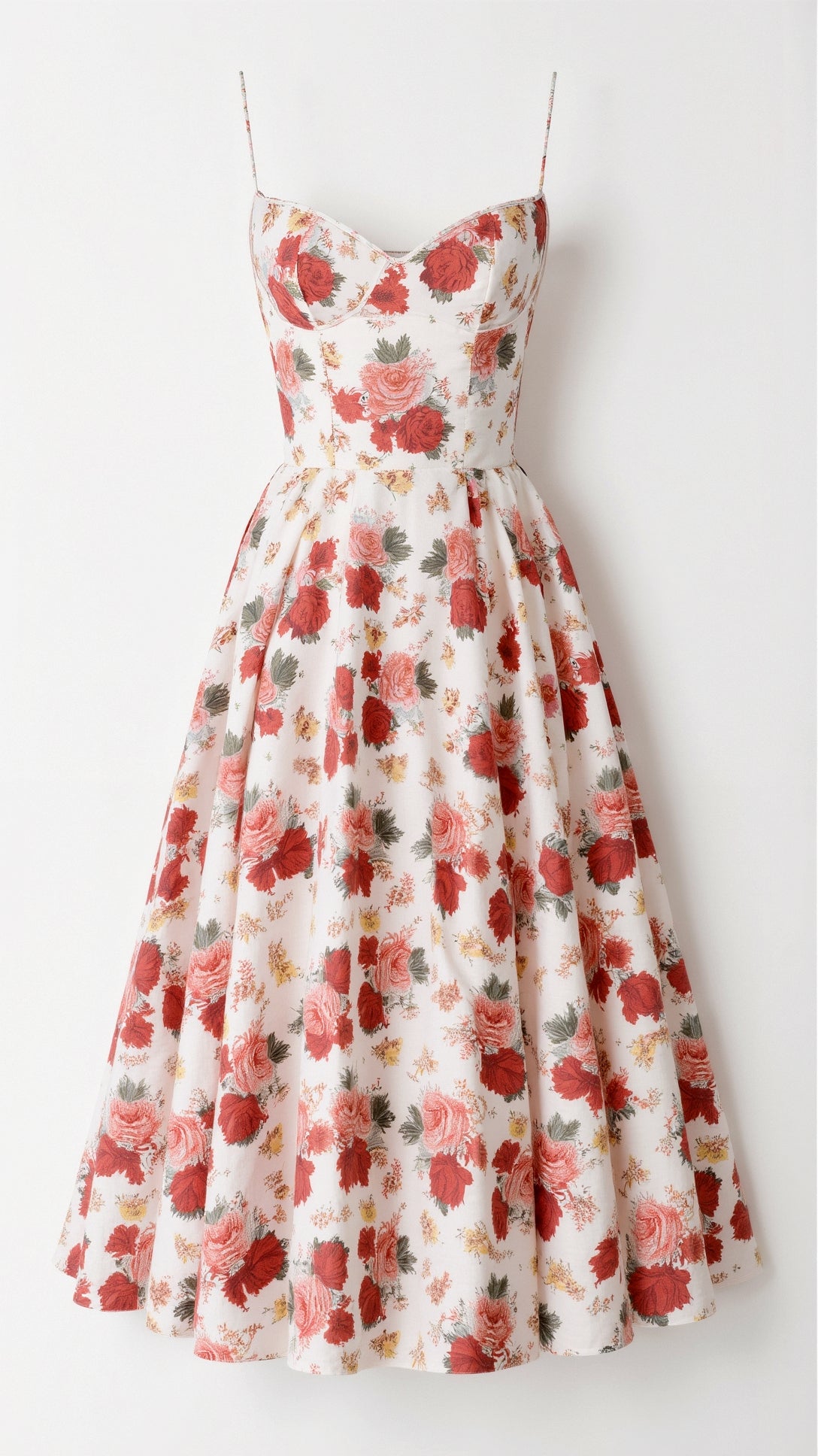 Isolde Midi Dress in Tulle