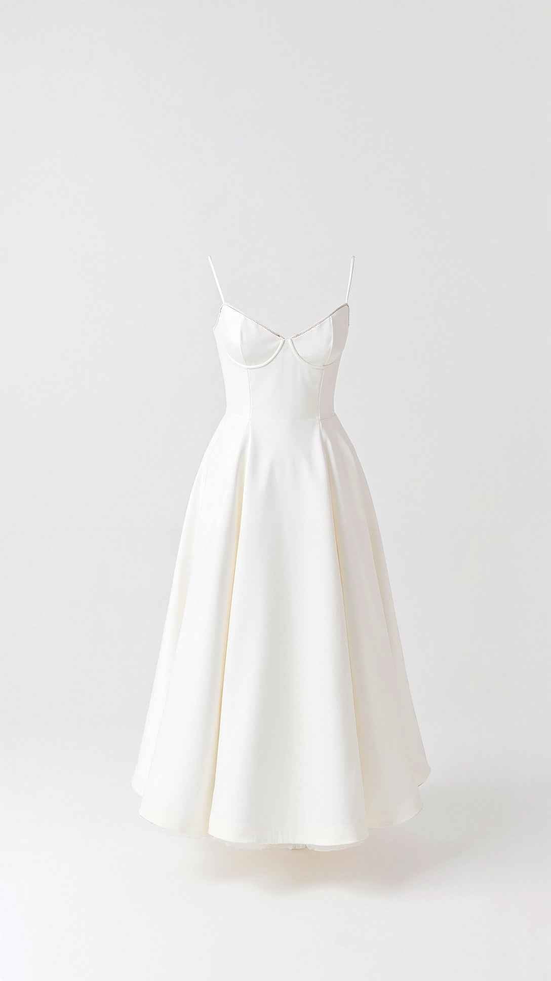 Isolde Midi Dress in Tulle
