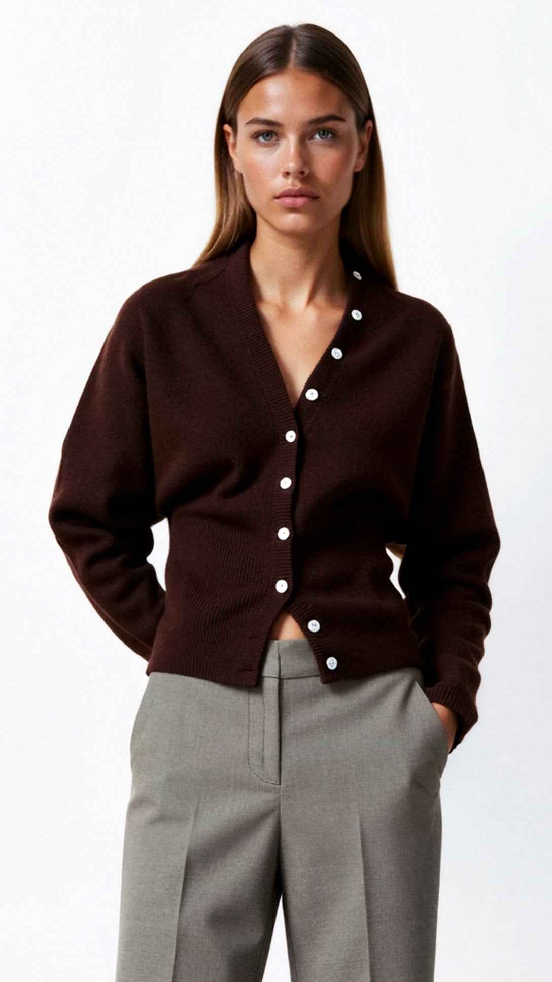 Jane Long Sleeve Knit Cardigan