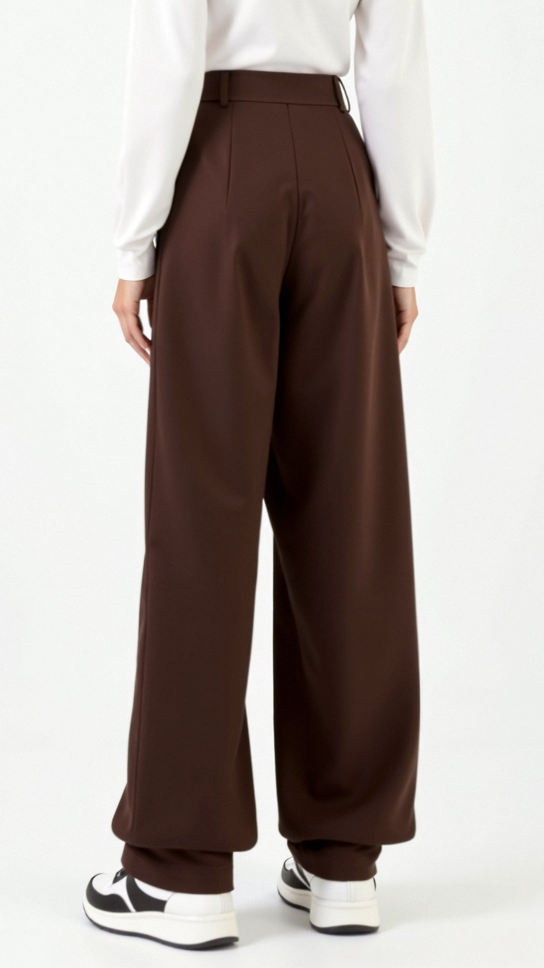 Asymmetric Denim Pants