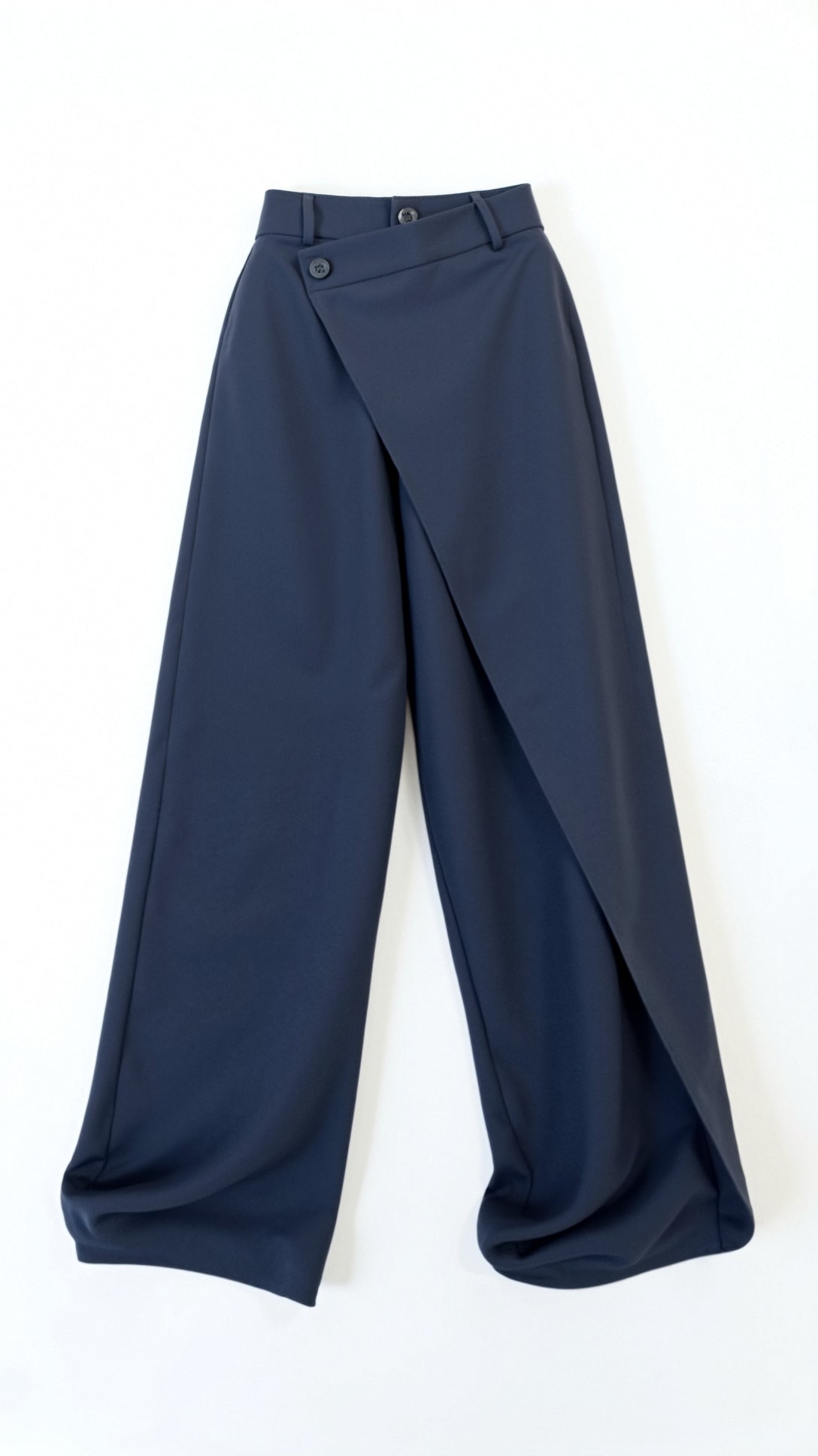 Asymmetric Denim Pants