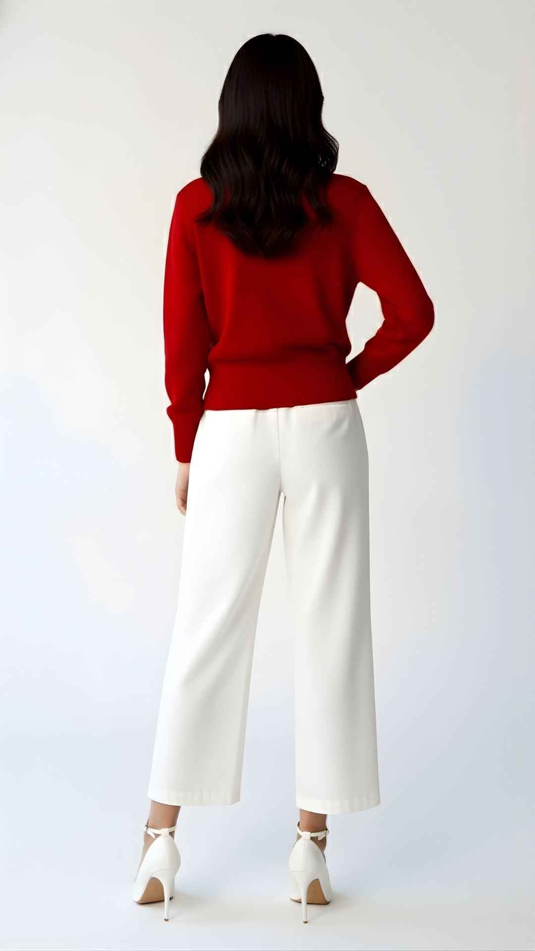 Jessica Buttoned V-Neck Cardigan