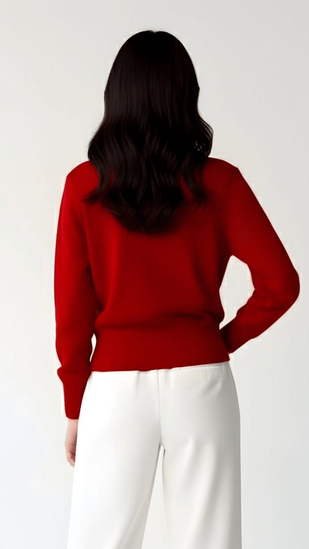 Jessica Buttoned V-Neck Cardigan