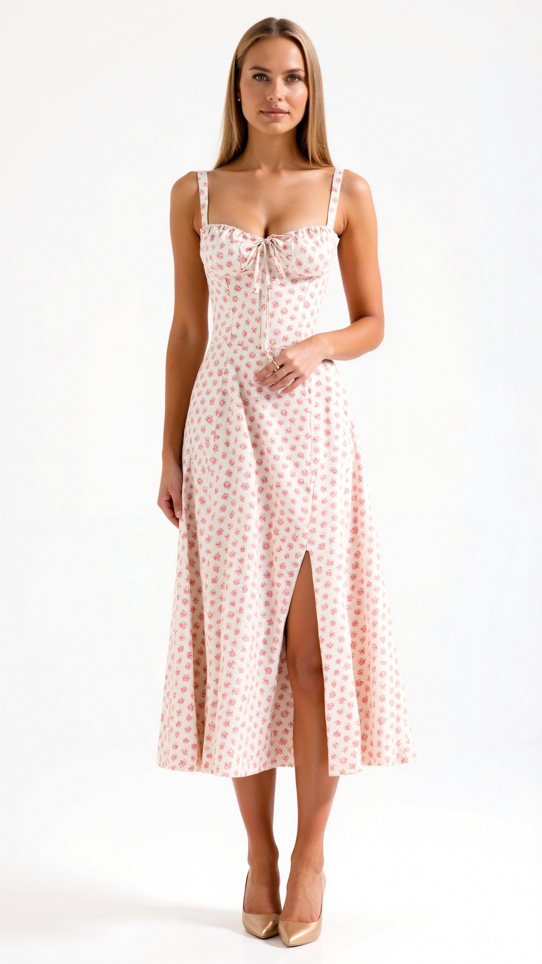 Julia Mid-Length Summer Dress