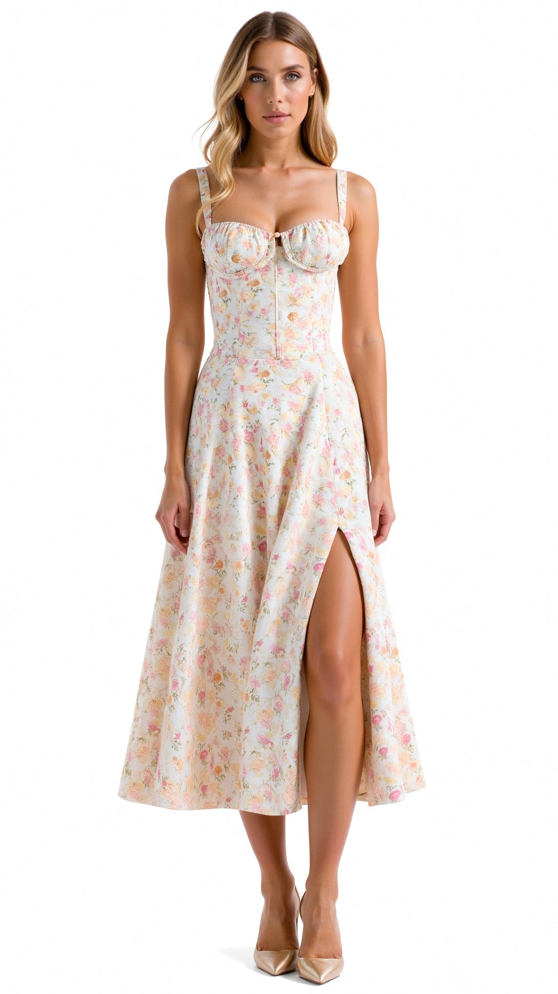 Julia Mid-Length Summer Dress