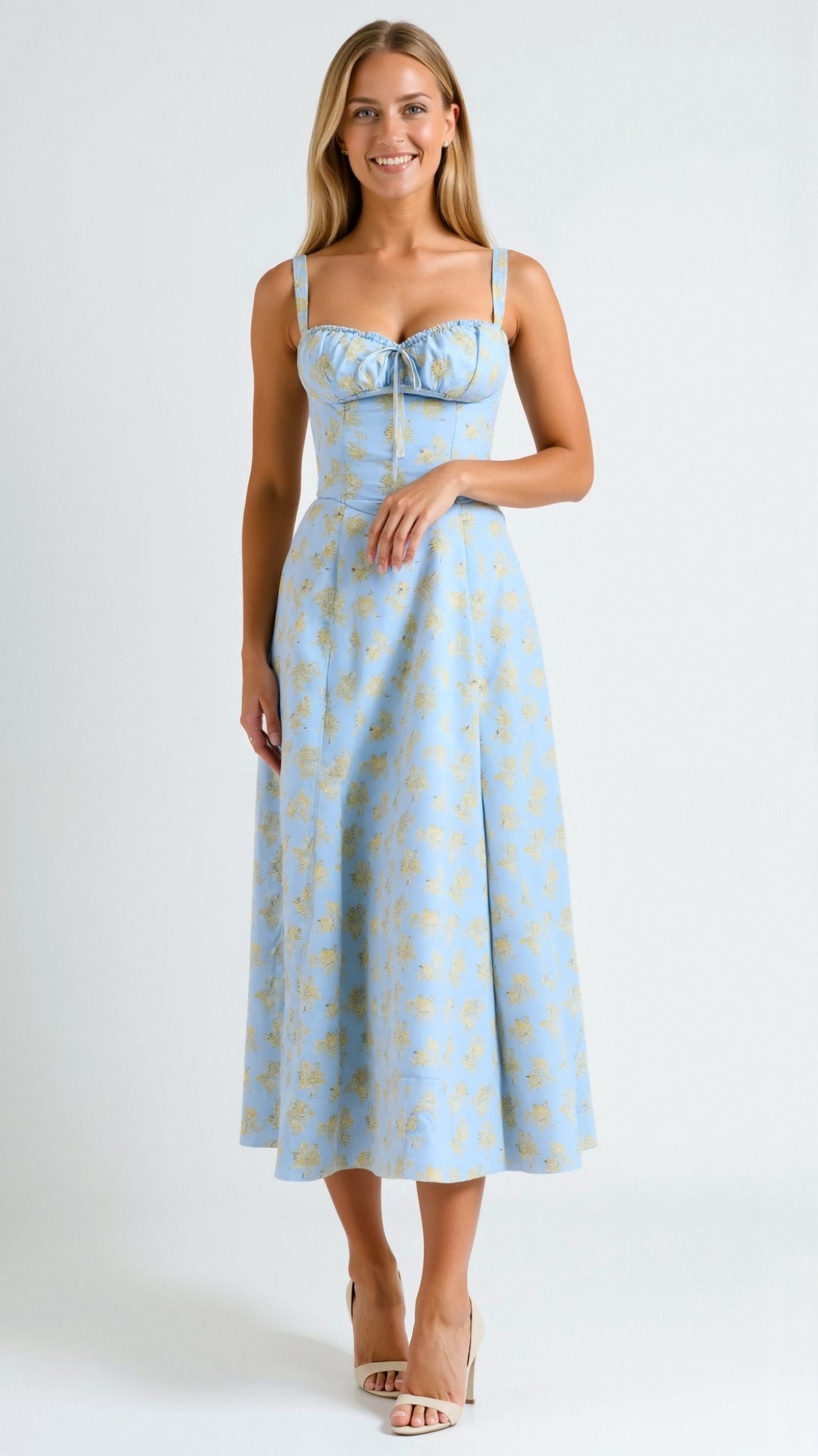 Julia Mid-Length Summer Dress