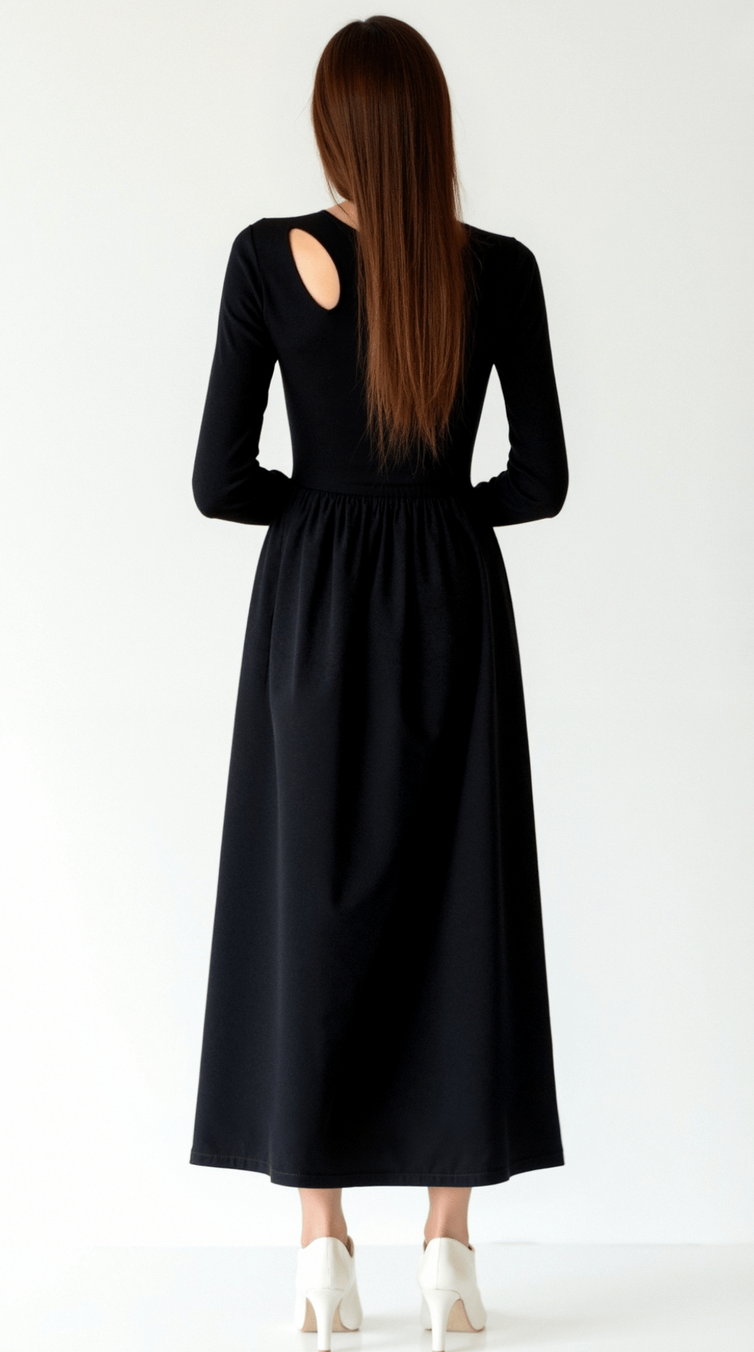 Melissa Maxi Dress with Long Sleeves
