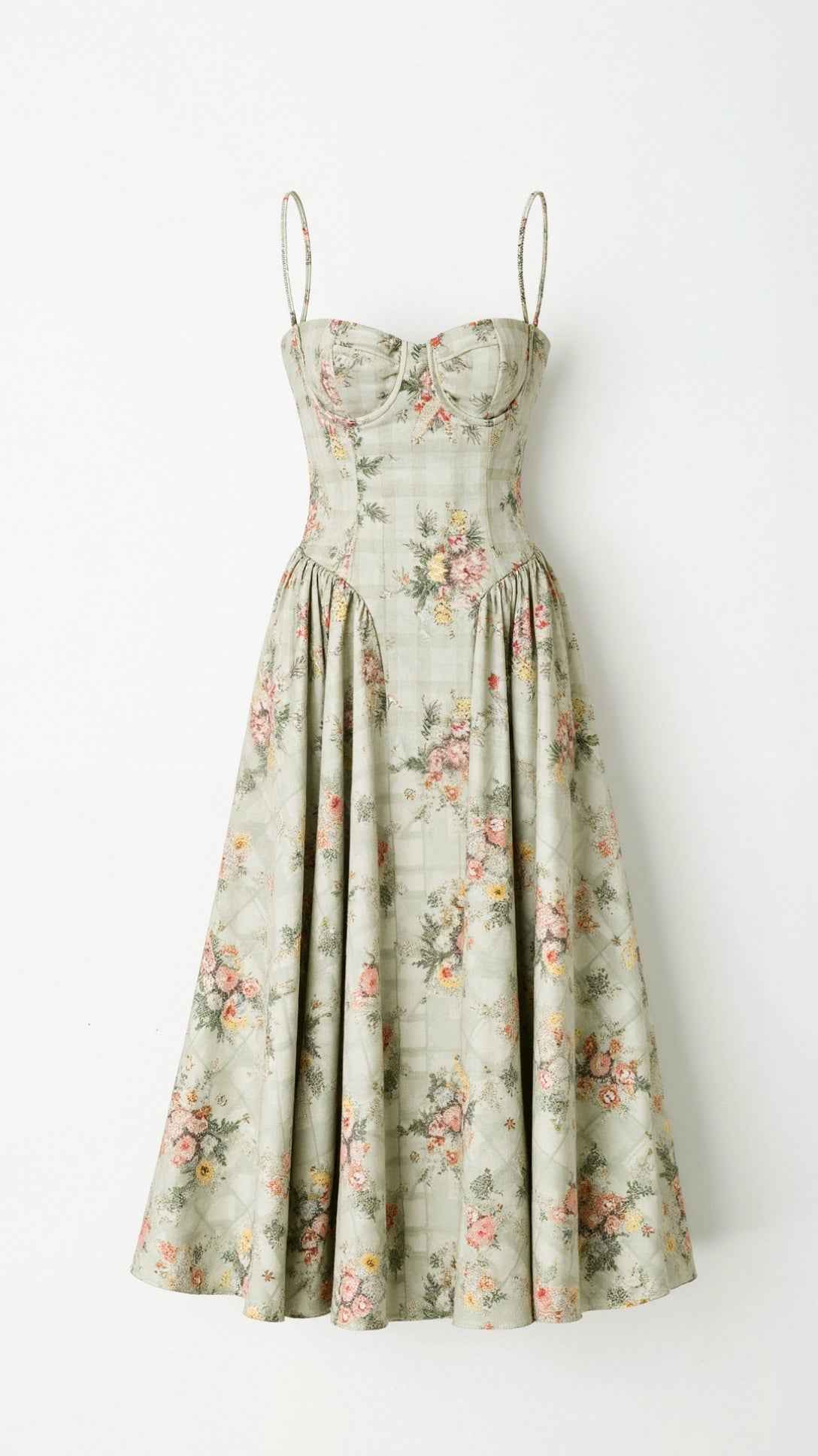 Odette Midi Corset Dress