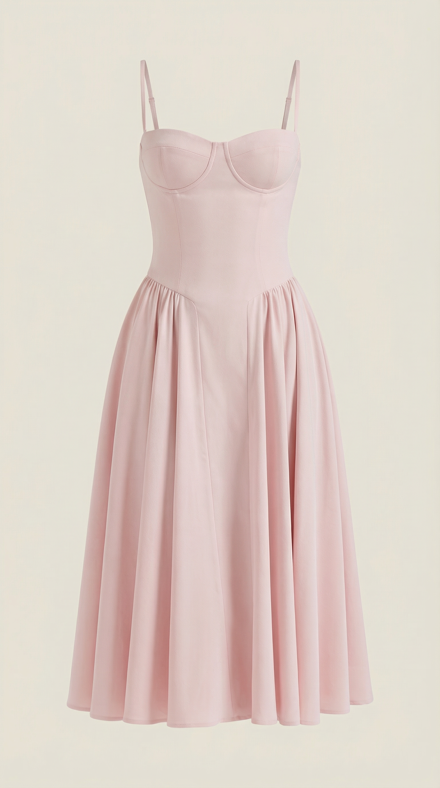 Odette Corset Midi Dress - ICYBOO
