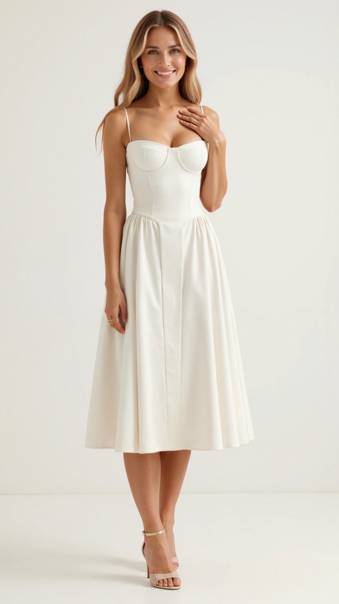 Odette Midi Corset Dress