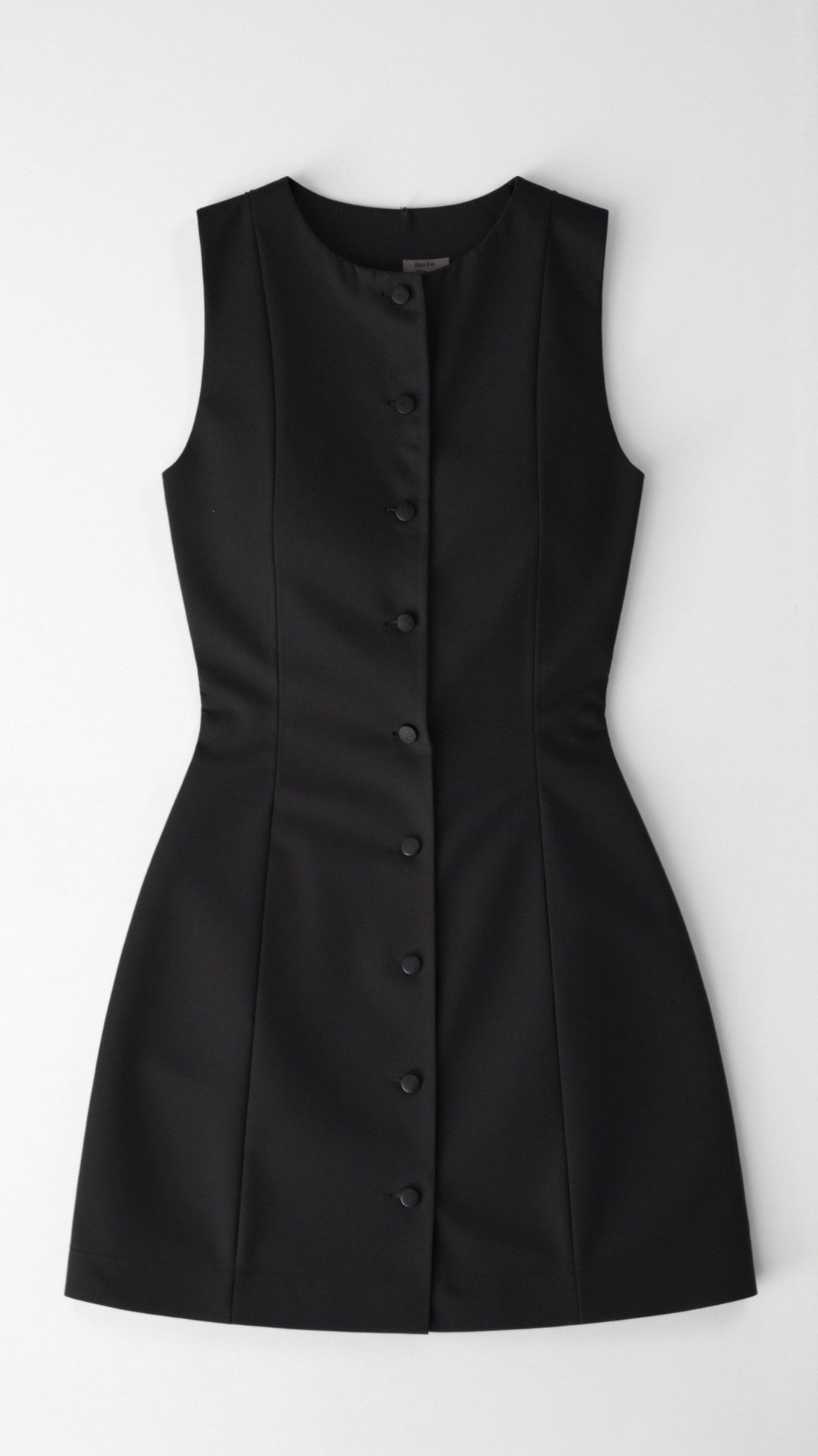 Patricia Button-Up Sleeveless Mini Dress