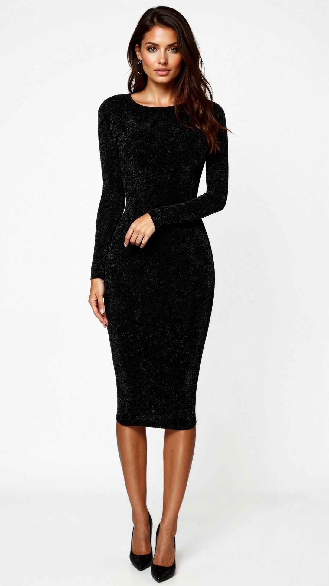 Seraphine Fitted Midi Dress