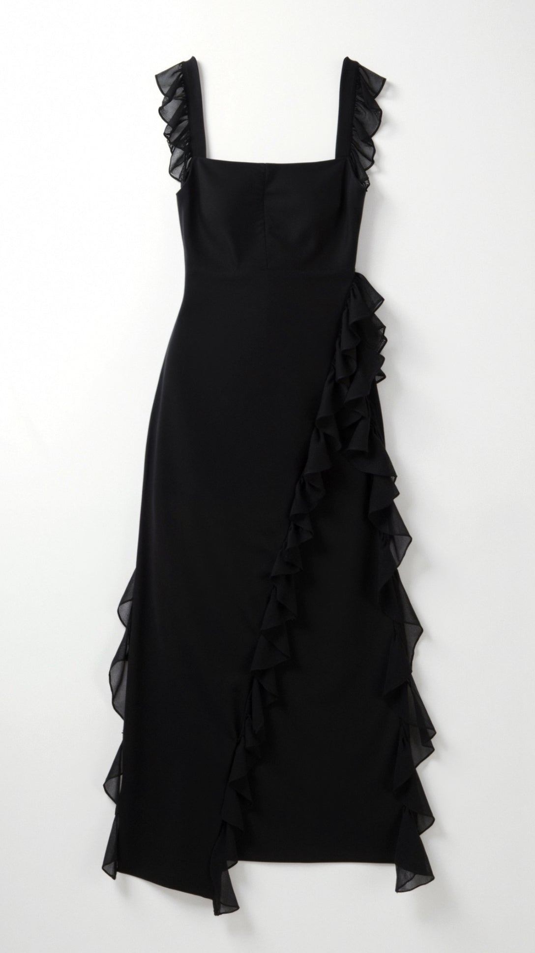 Susan Maxi Dress with Ruffled Design