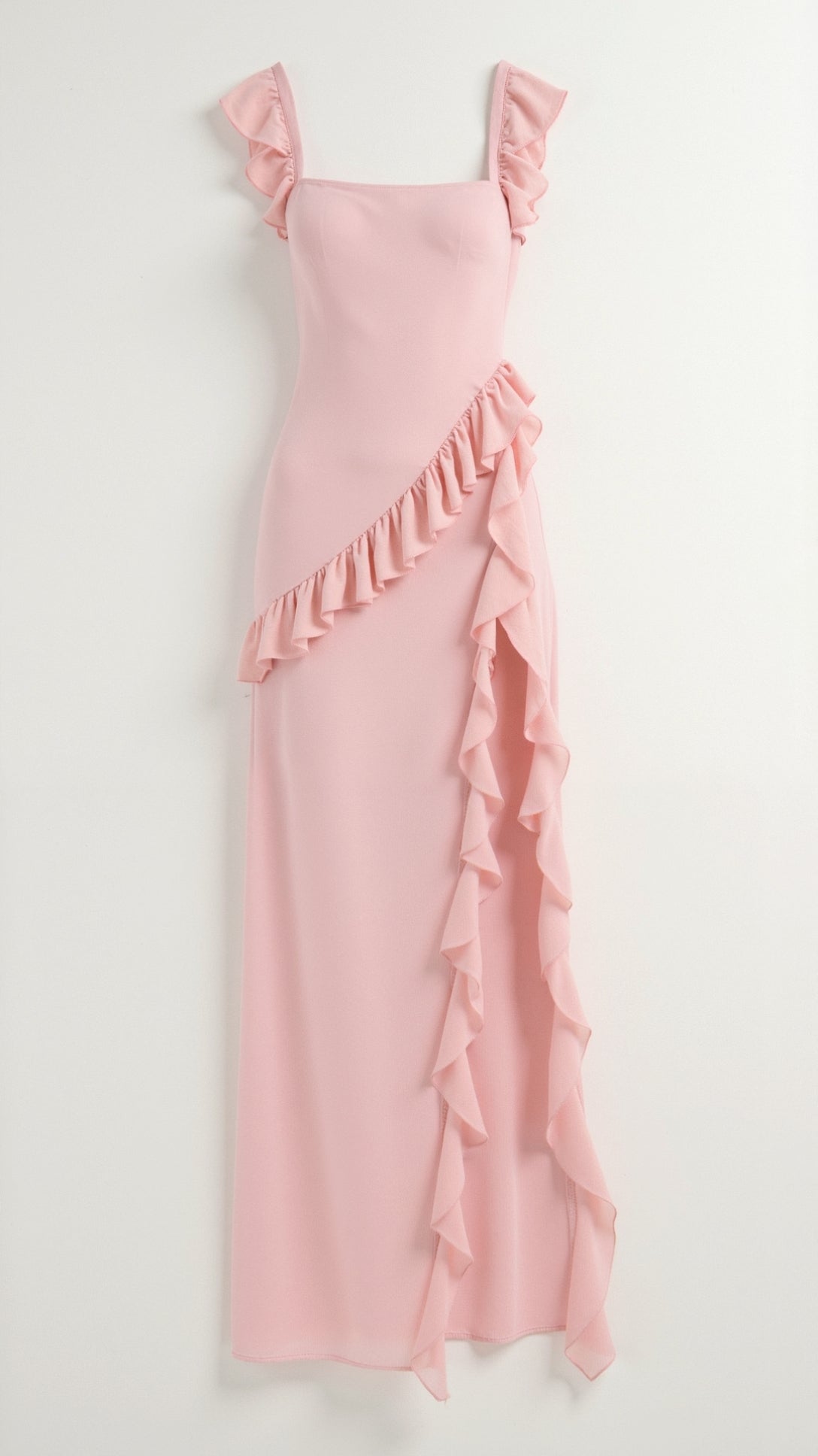 Susan Maxi Dress with Ruffled Design