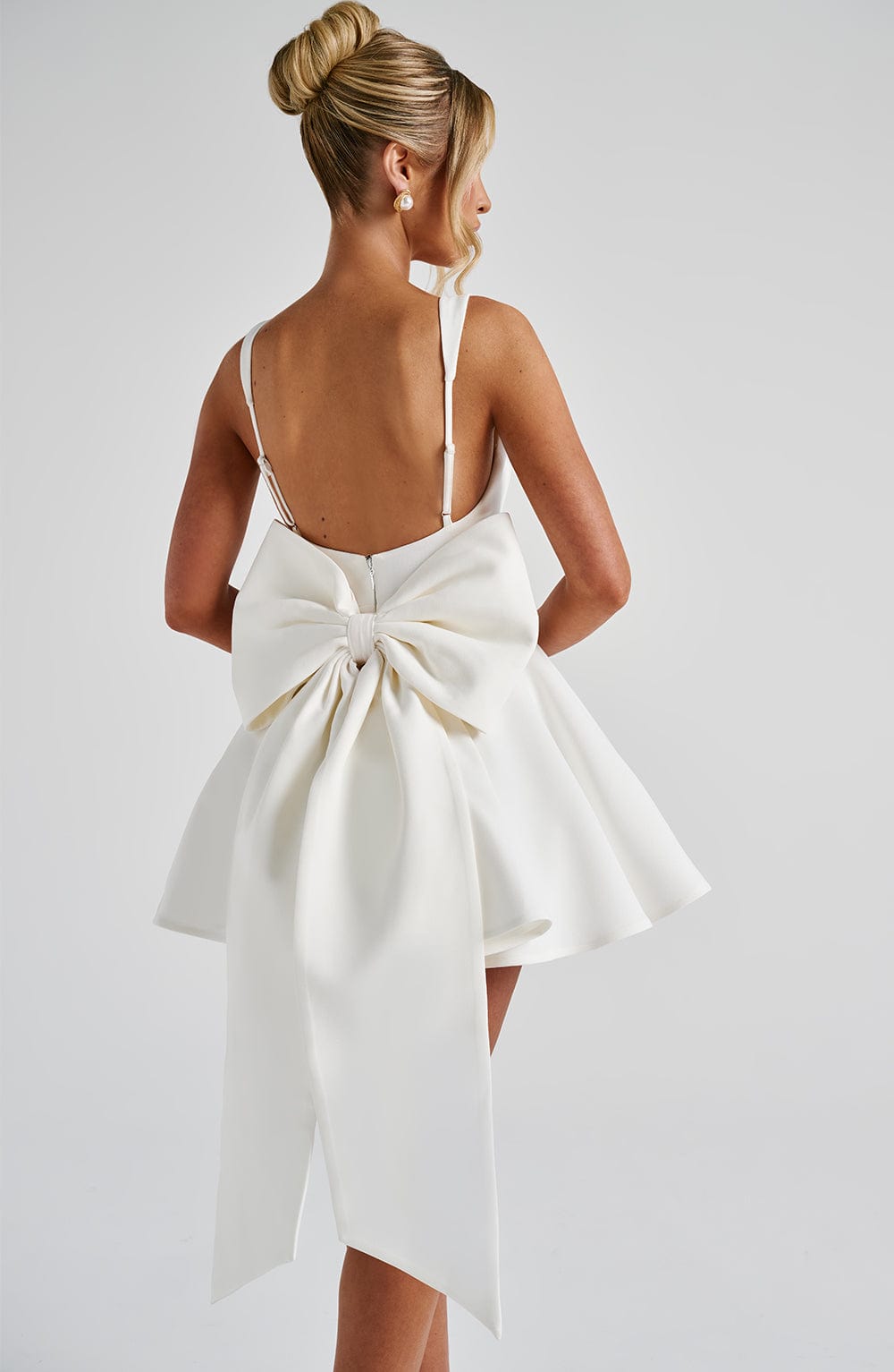 Ivory Rue Mini Dress - ICYBOO