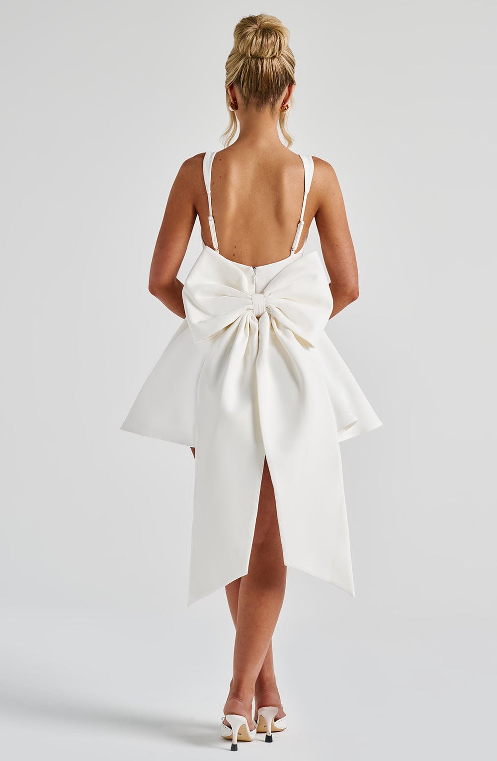 Ivory Rue Mini Dress - ICYBOO