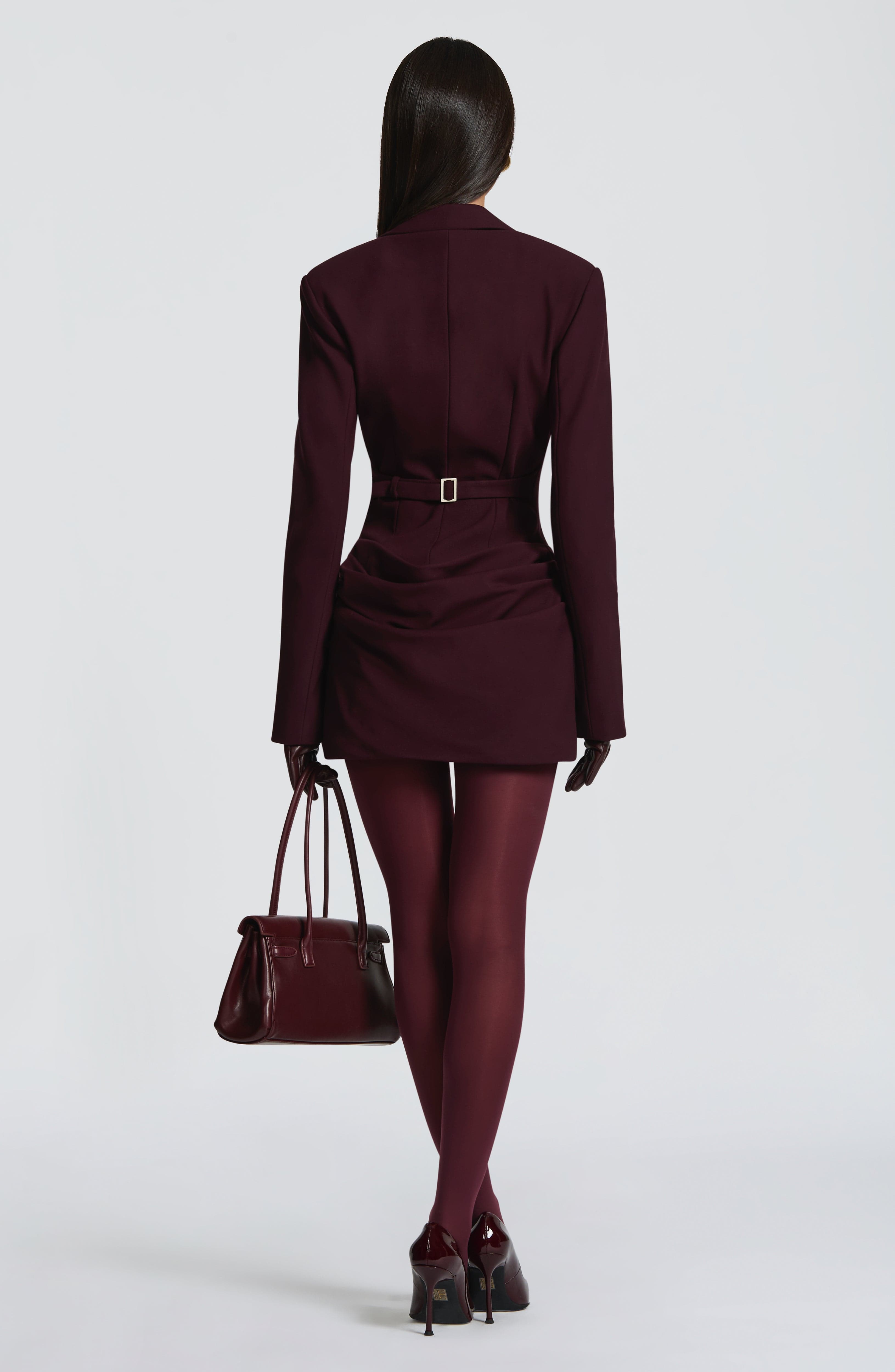 Plum Susie Mini Dress - ICYBOO