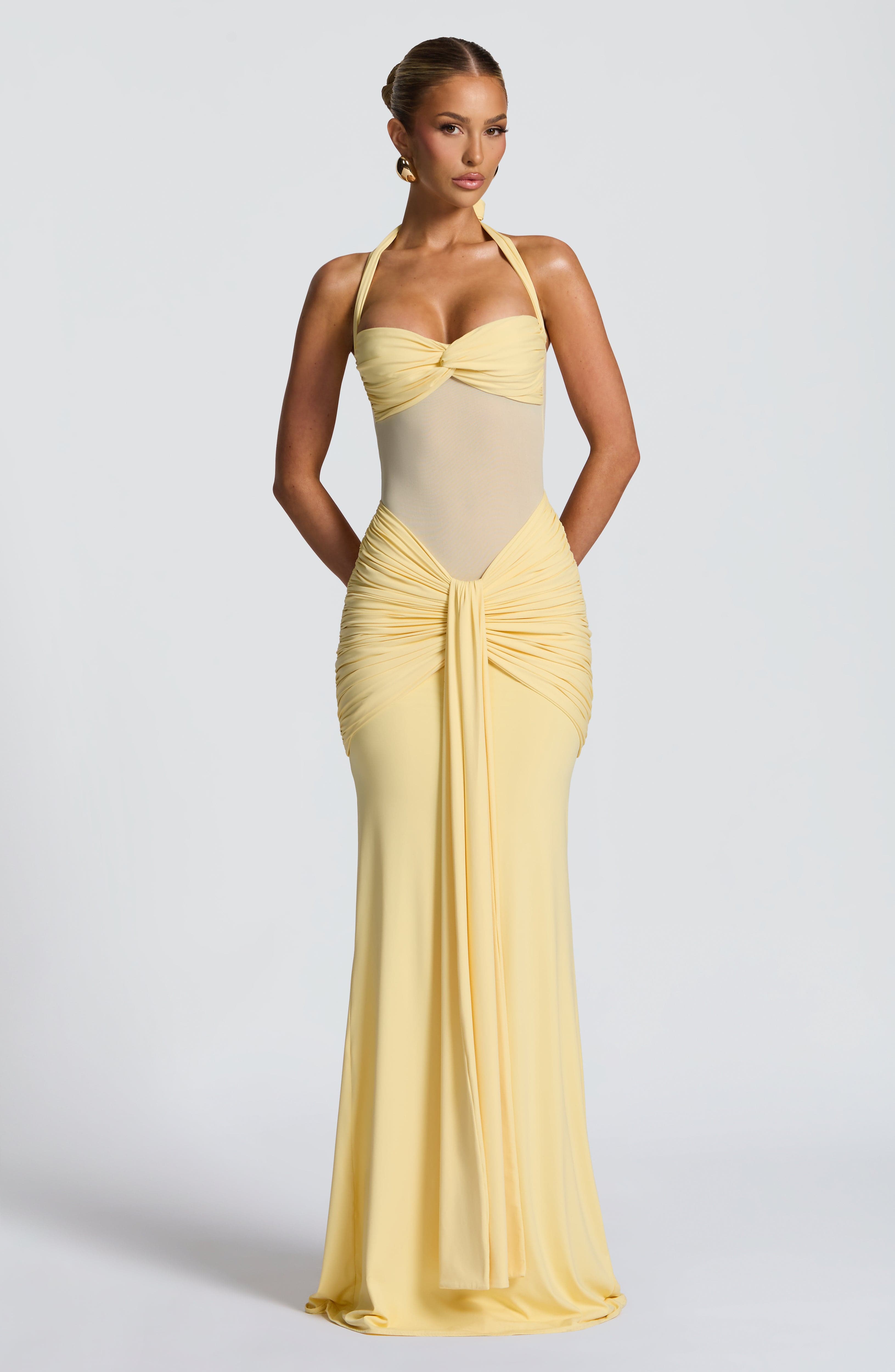 Lemon Vixen Maxi Dress - ICYBOO