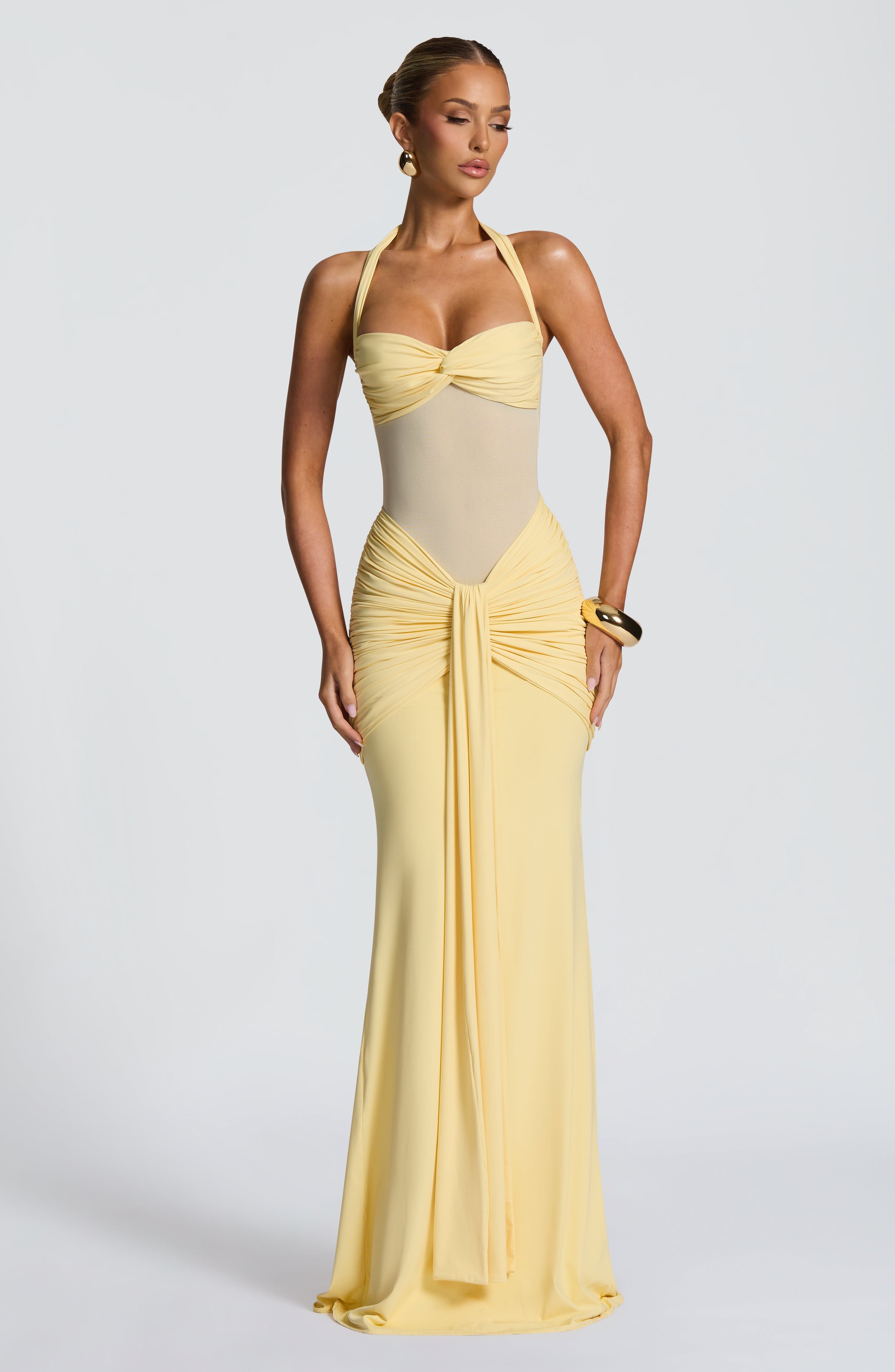 Lemon Vixen Maxi Dress - ICYBOO