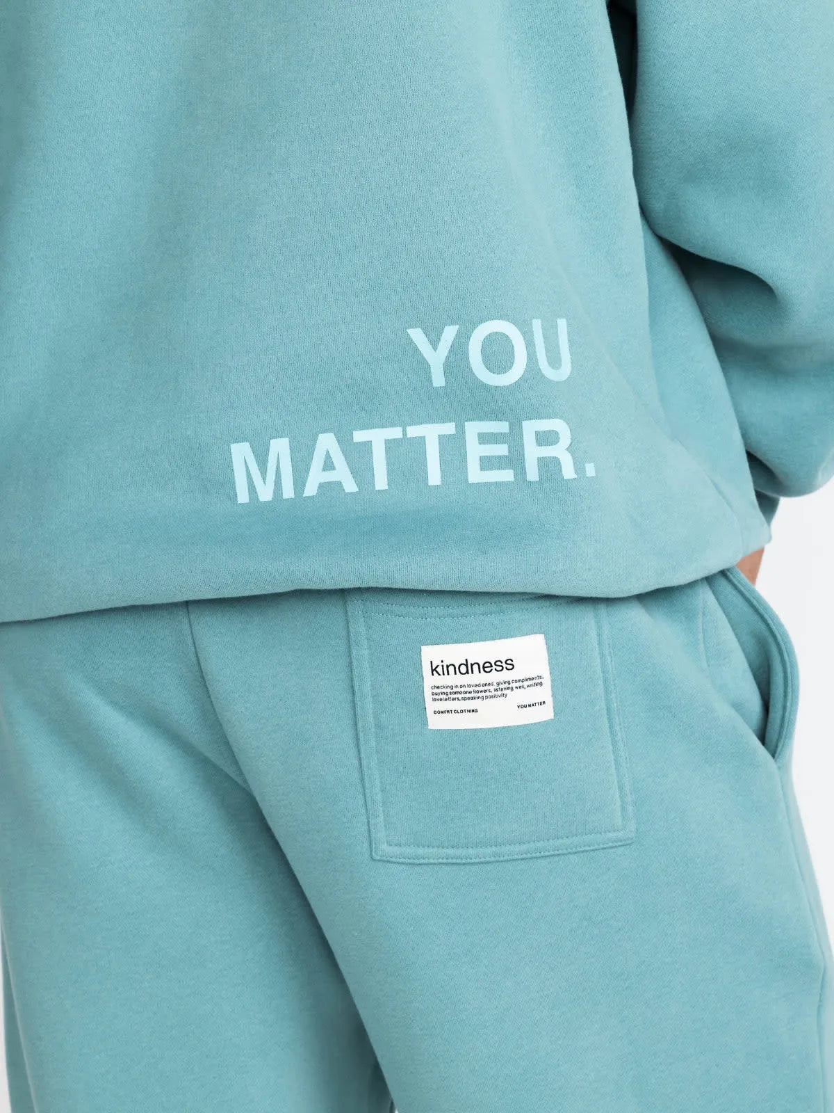 You Matter Straight Leg Sweatpants